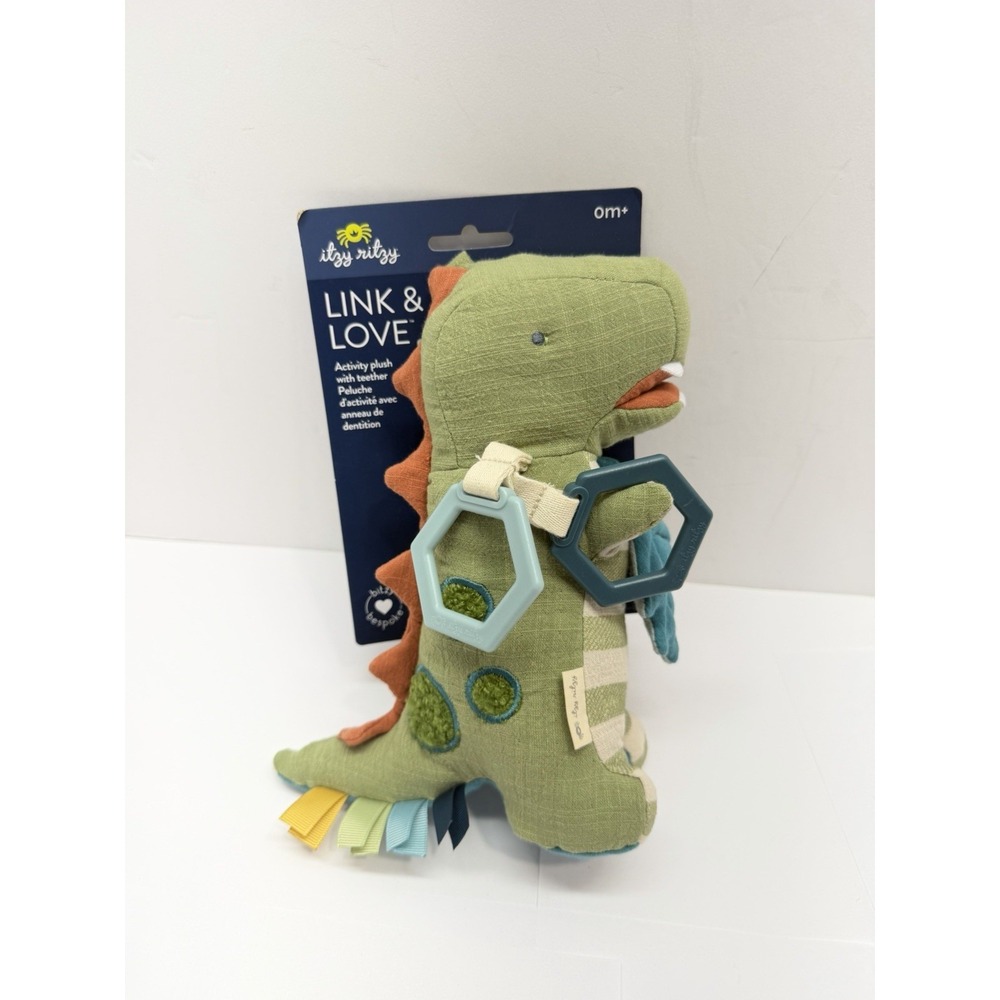 Itzy Ritzy Bitzy Developmental Sensory Toy Traveler Dino 0 Months +